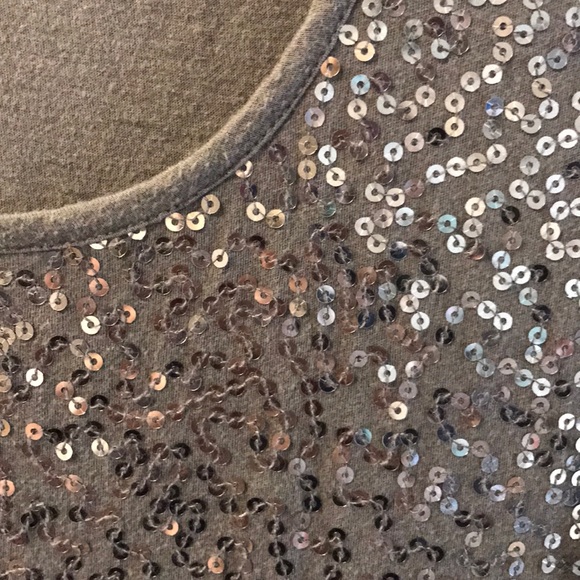 Ann Taylor Sequined Top - Picture 2 of 4